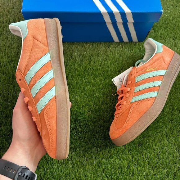 Adidas Gazelle Originals Indoor Easy Orange - Picture 2 of 4